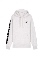 UNISEX-HOODIE-SWEATSHIRT cool heather grey...