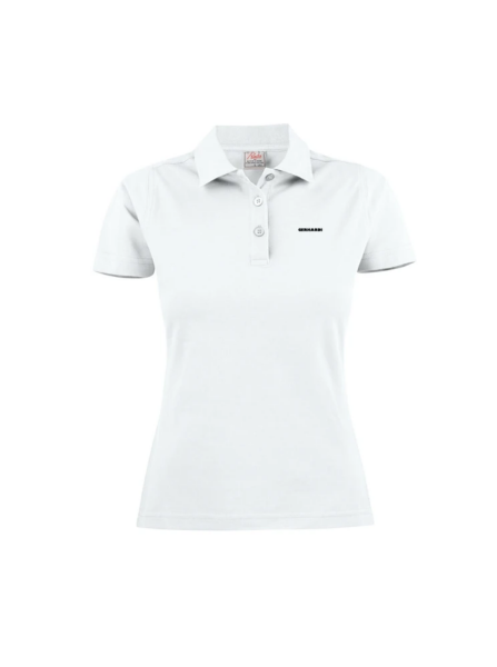 PRINTER SURF LADY POLO weiß