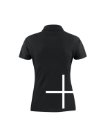 PRINTER SURF LADY POLO schwarz Größe S