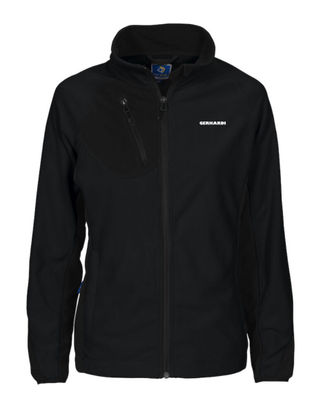 Damen PROJOB MICROFLEECE JACKE schwarz  Größe 2XL