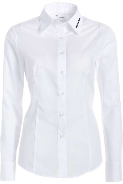 OLYMP Bluse TENDENZ  Comfort Fit weiß