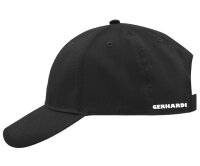 5 Panel Cap schwarz