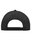 5 Panel Cap schwarz