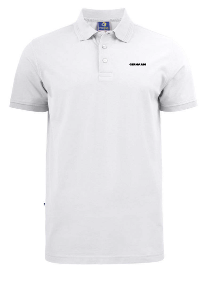 PROJOB Poloshirt 2021 PIQUE weiß
